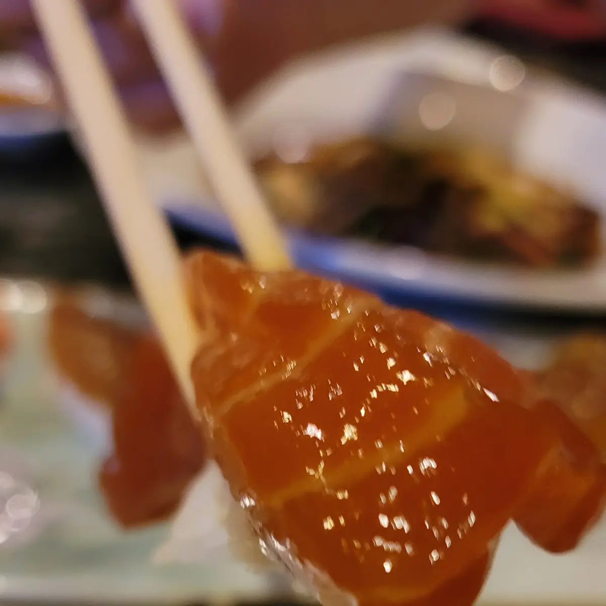 Marinade Salmon Sushi