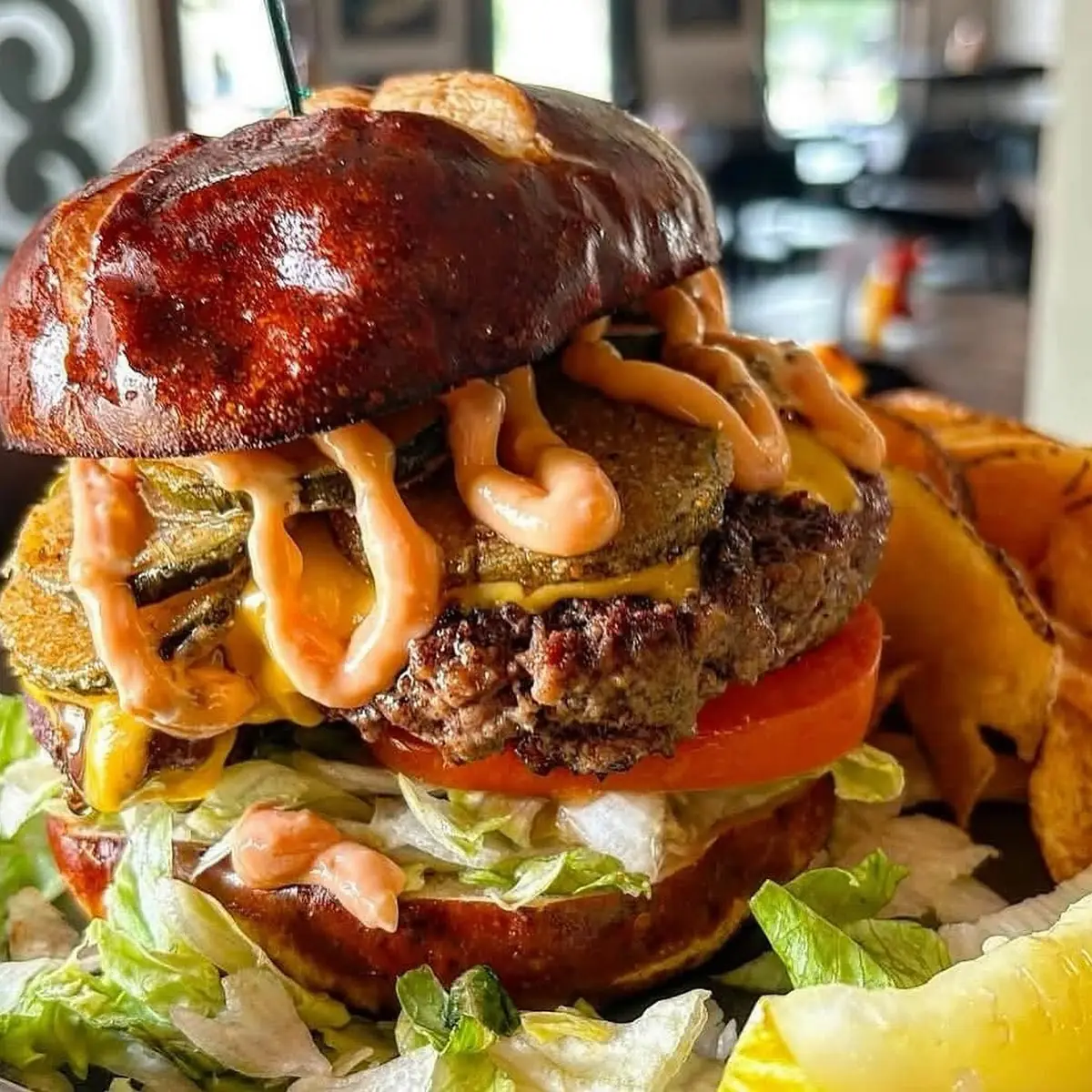 Pepper Bacon Burger