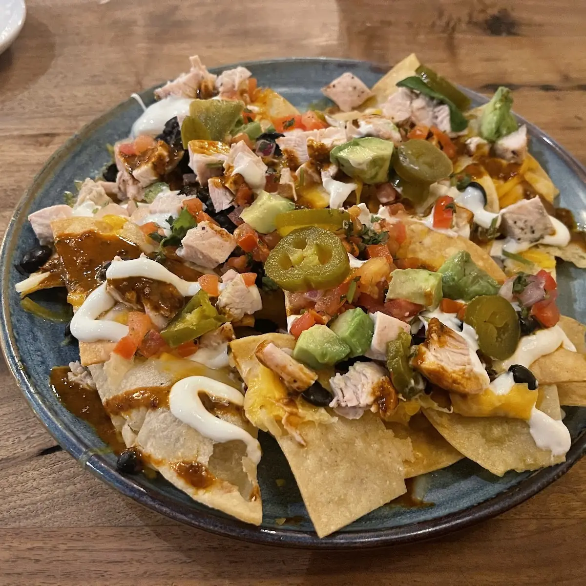 Grilled Chicken Nachos