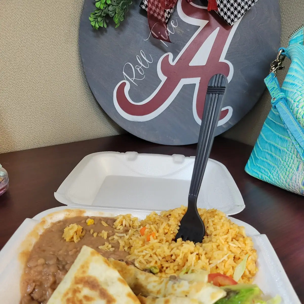 Carne Quesadilla Plate