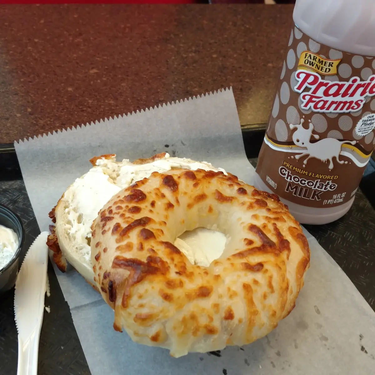 Cheese Bagel