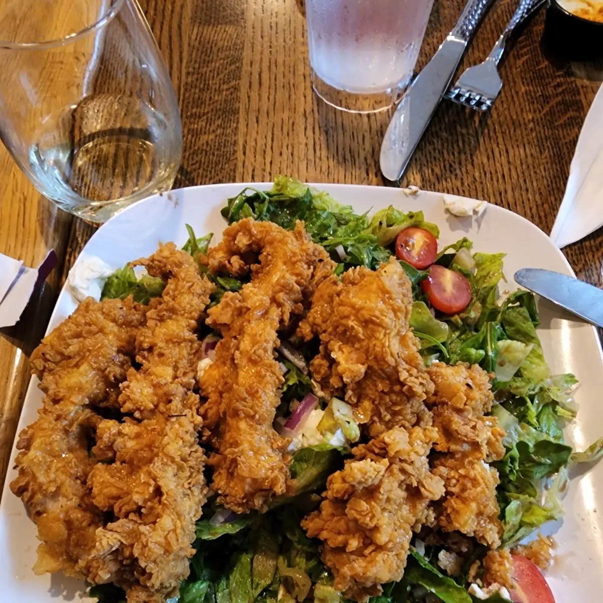 Fried Chicken Salad