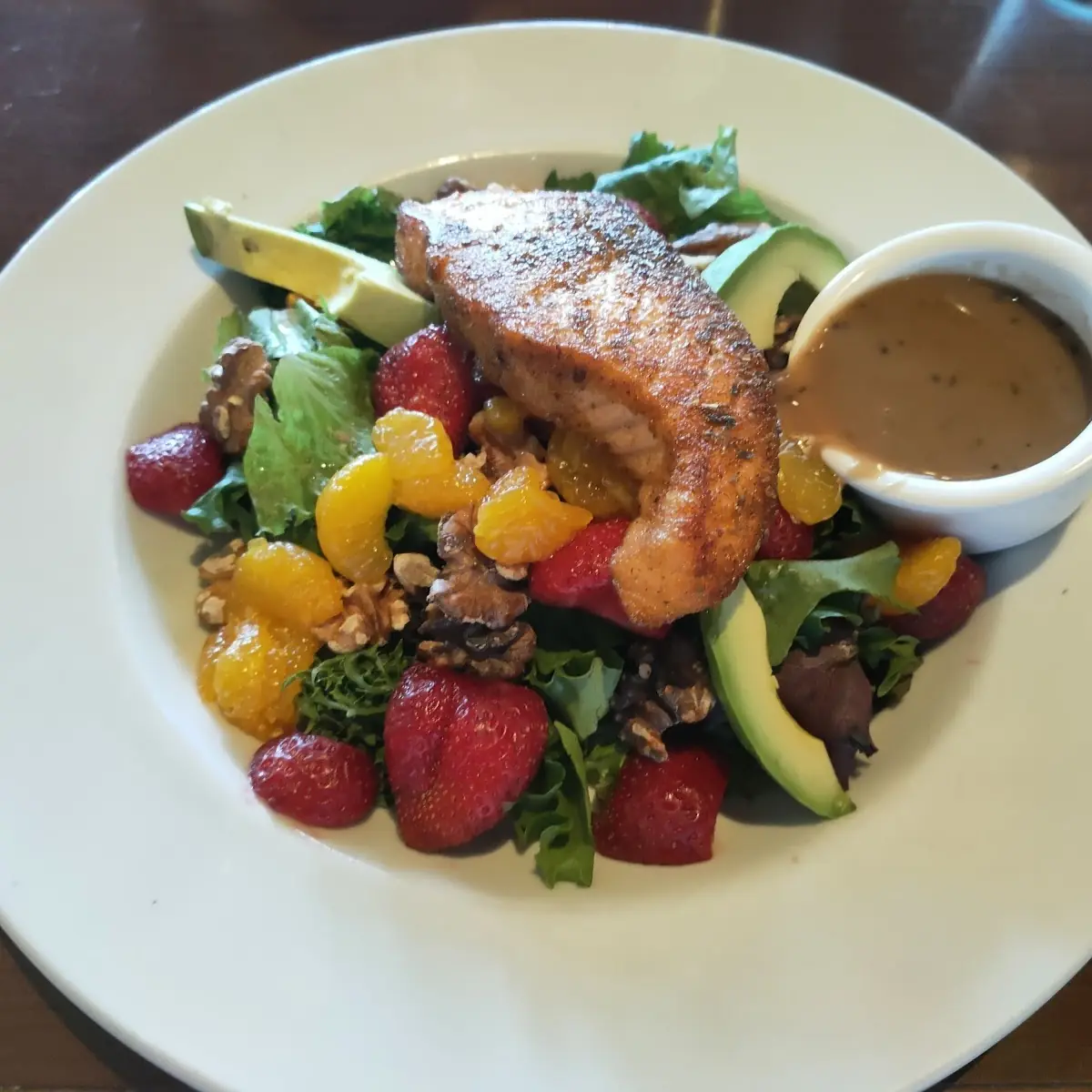 Blackened Salmon Salad