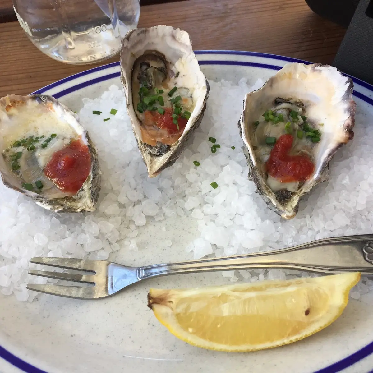 Chilled & Shucked Oysters on the Half Shell
