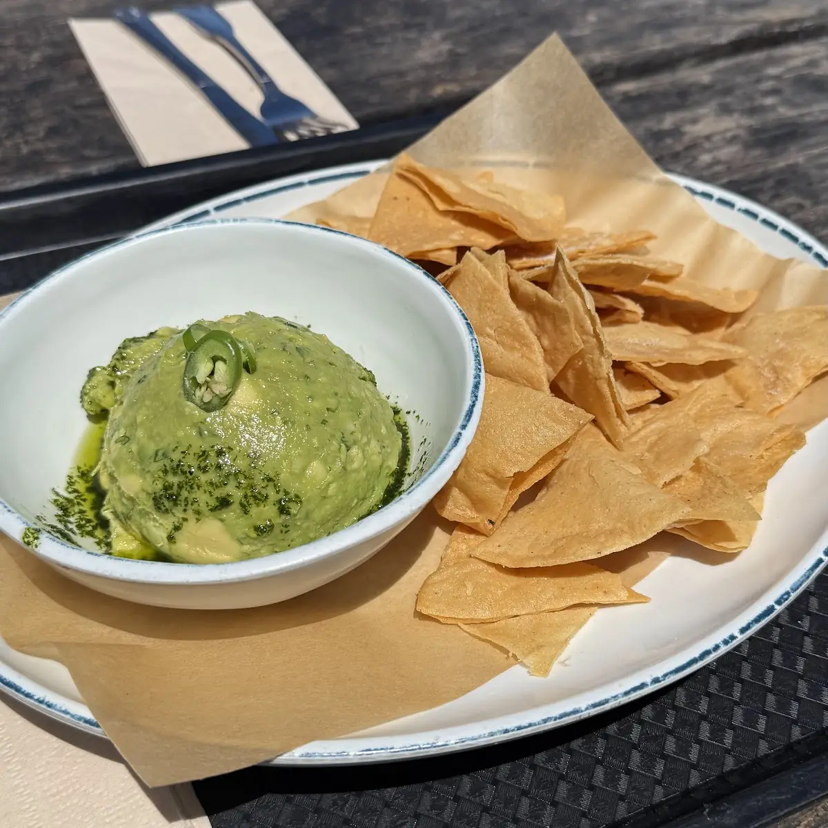 Guacamole and Chips