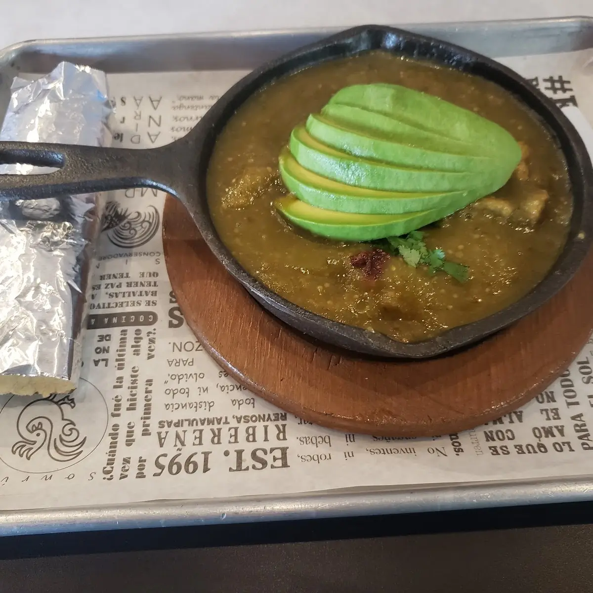 Chicharrón En Salsa Verde