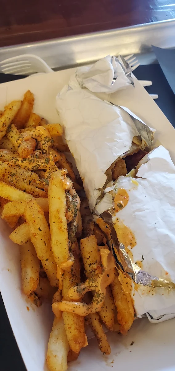 Chicken Kathi Roll, T.O.'s Kathi Roll Eatery Brampton West