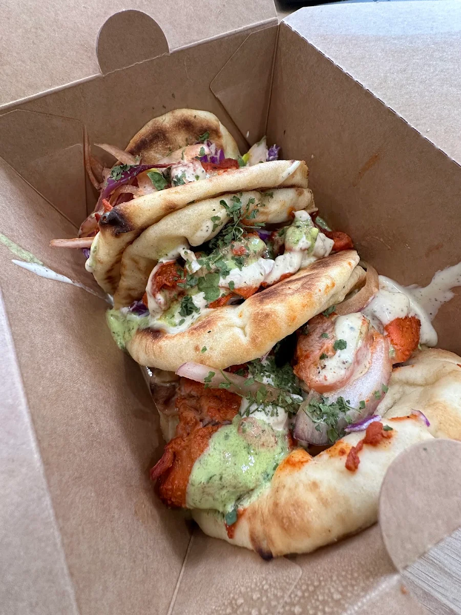 Chicken Tikka Tacos, T.O.'s Kathi Roll Eatery Brampton West