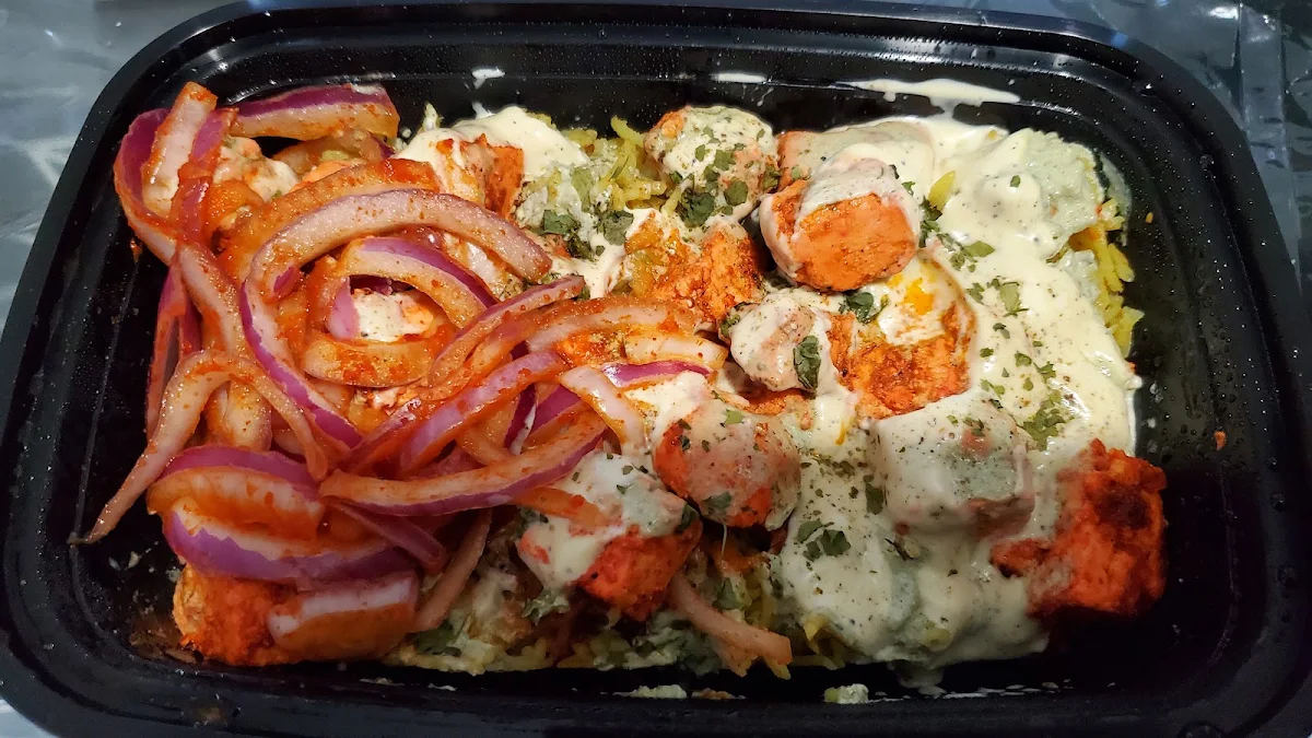 Rice with Paneer, T.O.'s Kathi Roll Eatery Brampton West