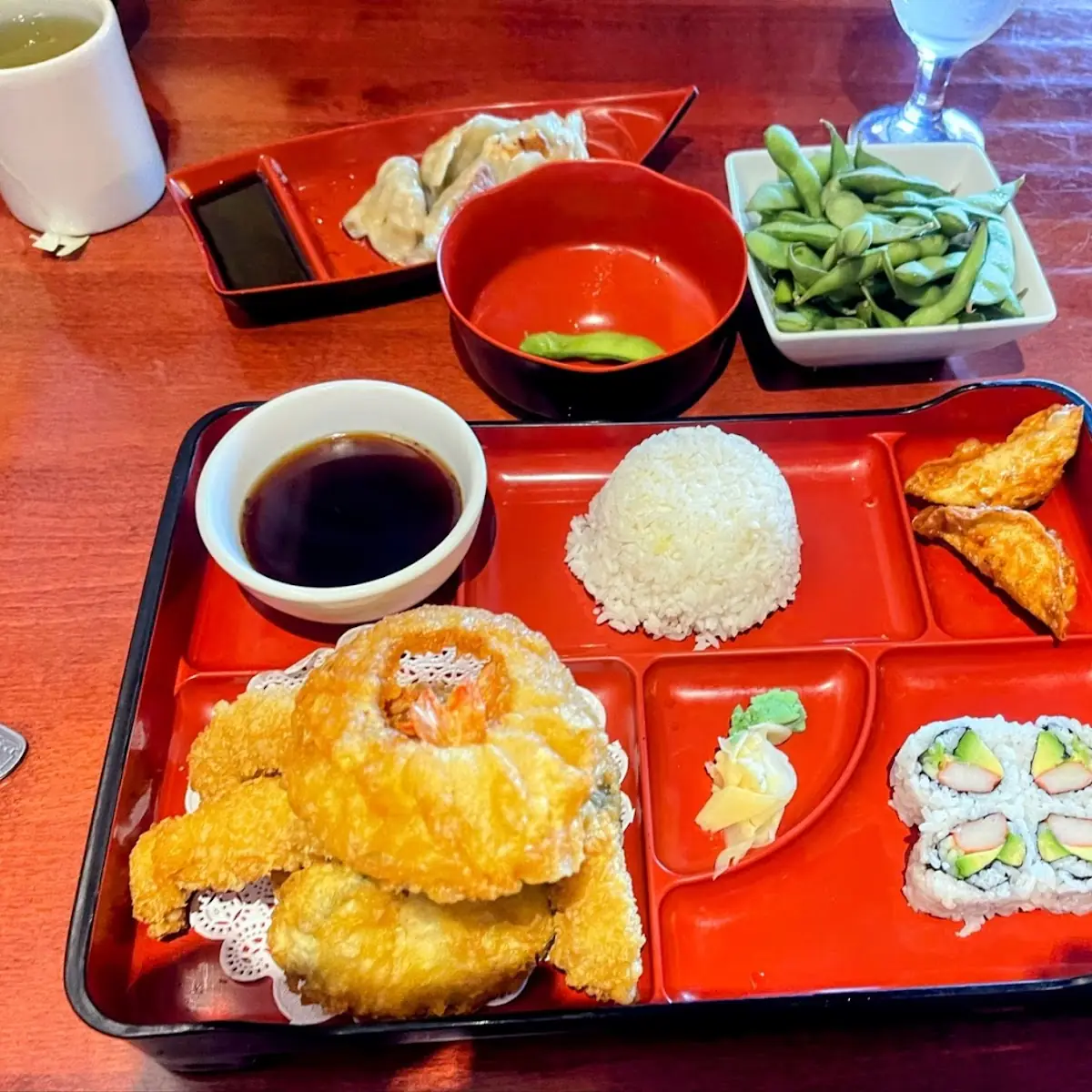 Shrimp Tempura Lunch Bento Box