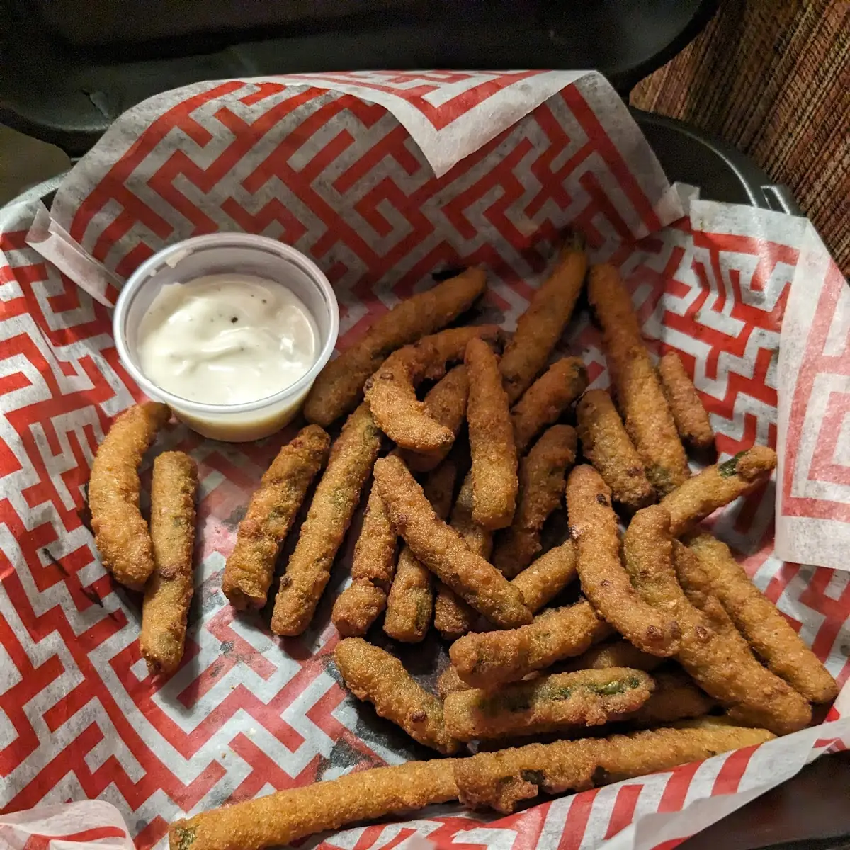Crispy Green Beans Byrd's Nest