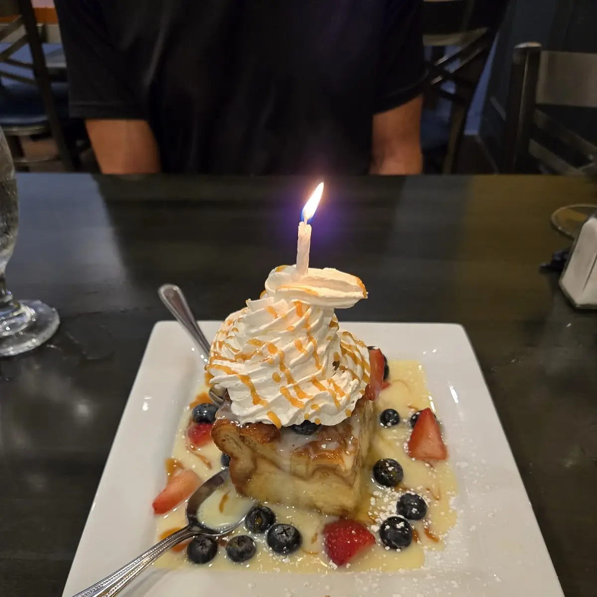 White Chocolate Bread Pudding