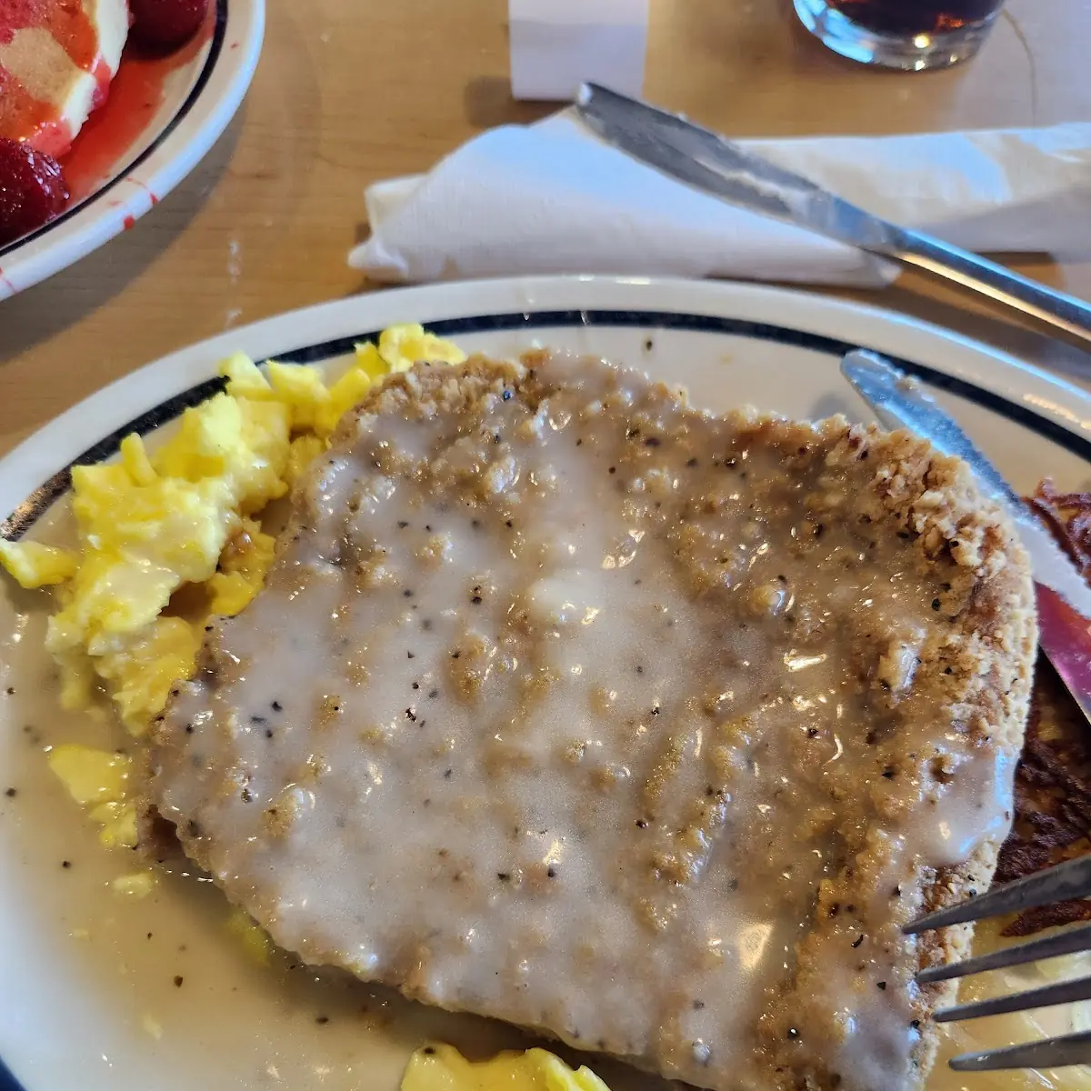 Country Fried Steak & Eggs