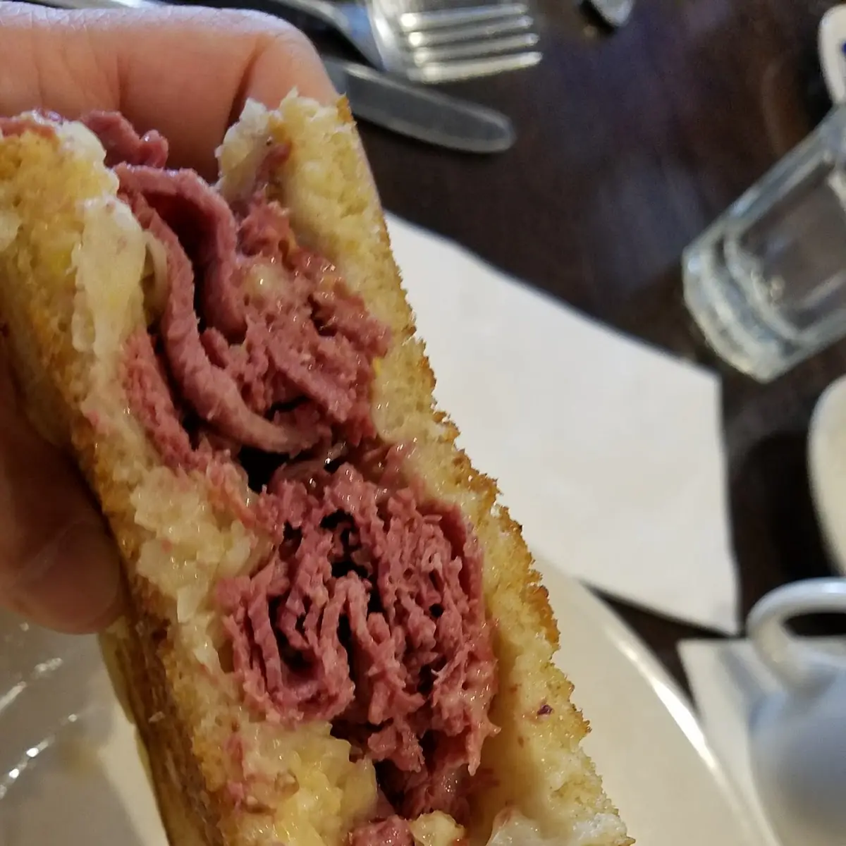 Kosher Corned Beef on Rye