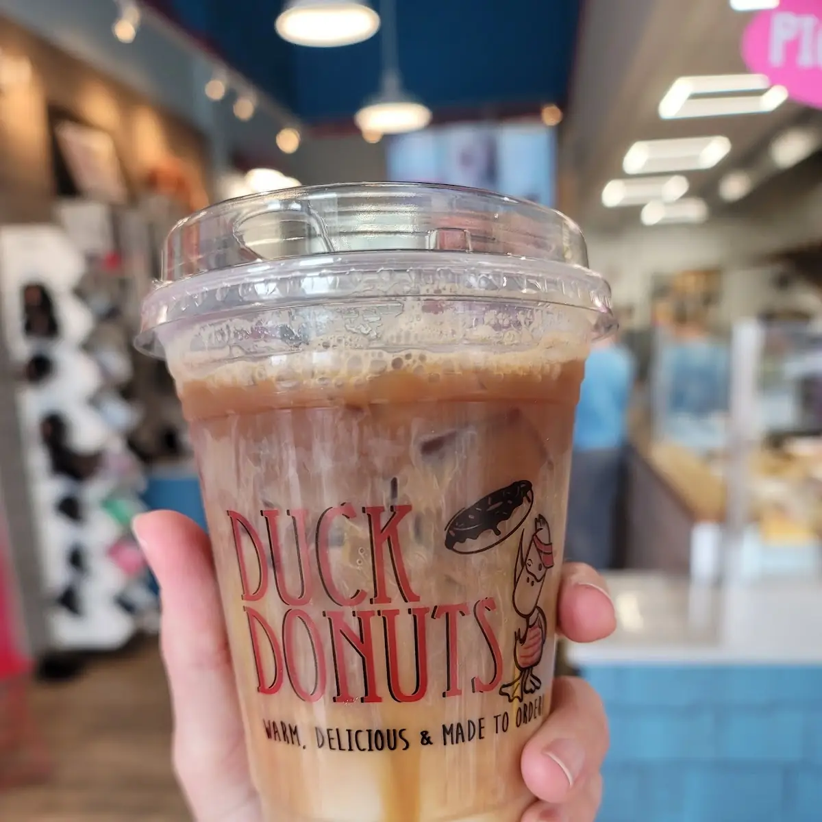 Iced Caramel Latte