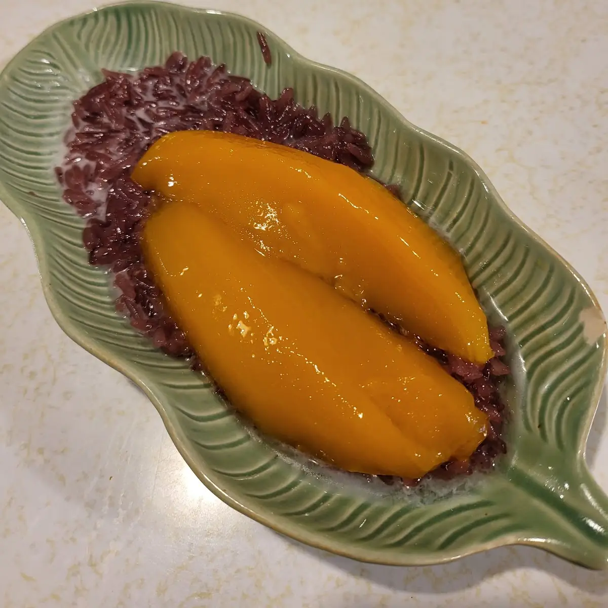 Purple Rice and Mango