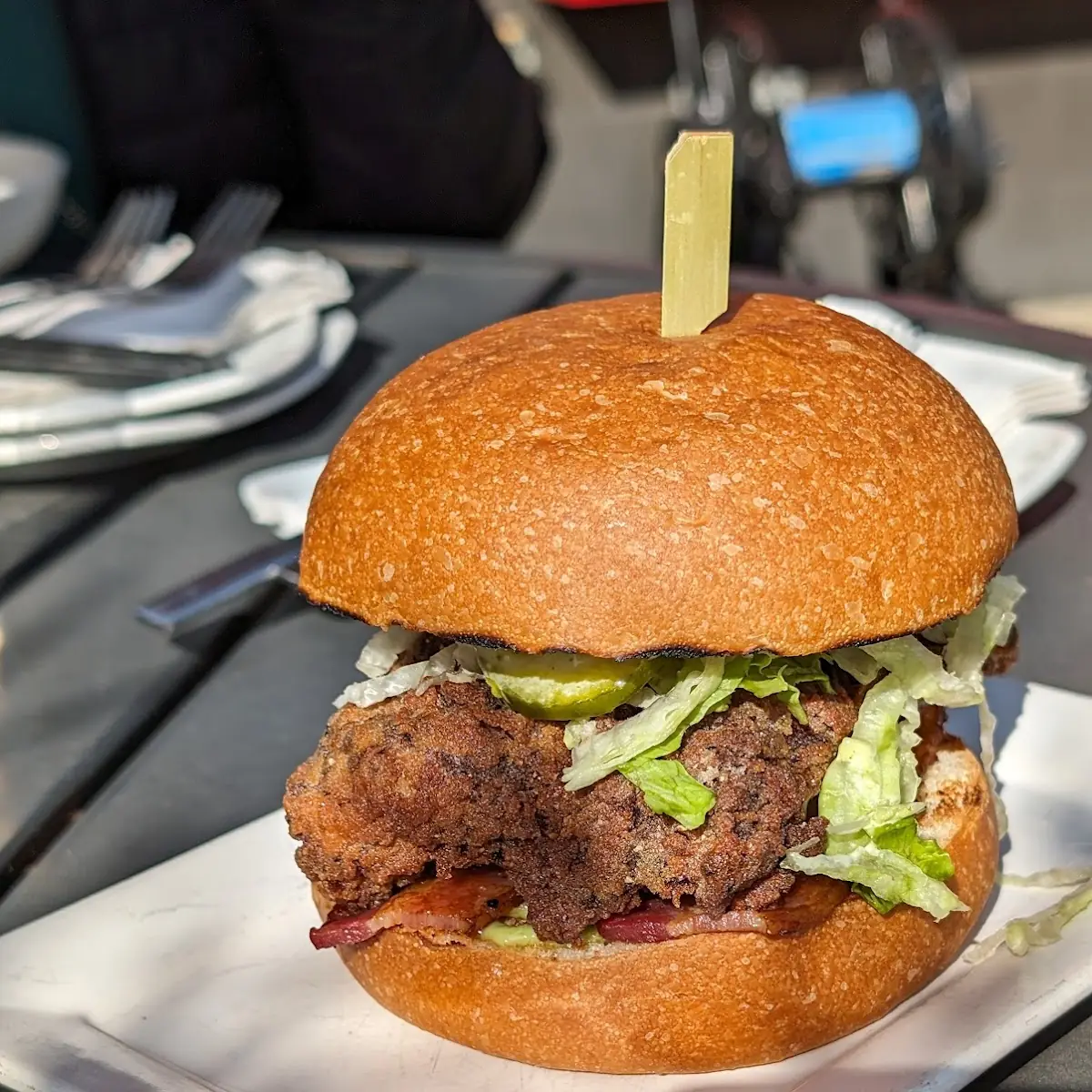 Fried Chicken Burger