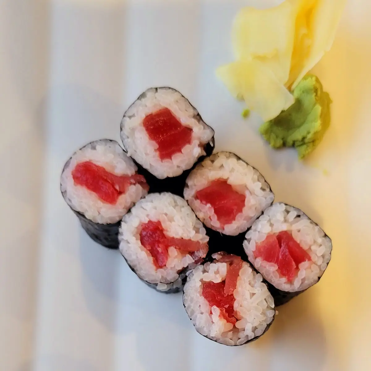 Salmon Roll and Tuna Roll