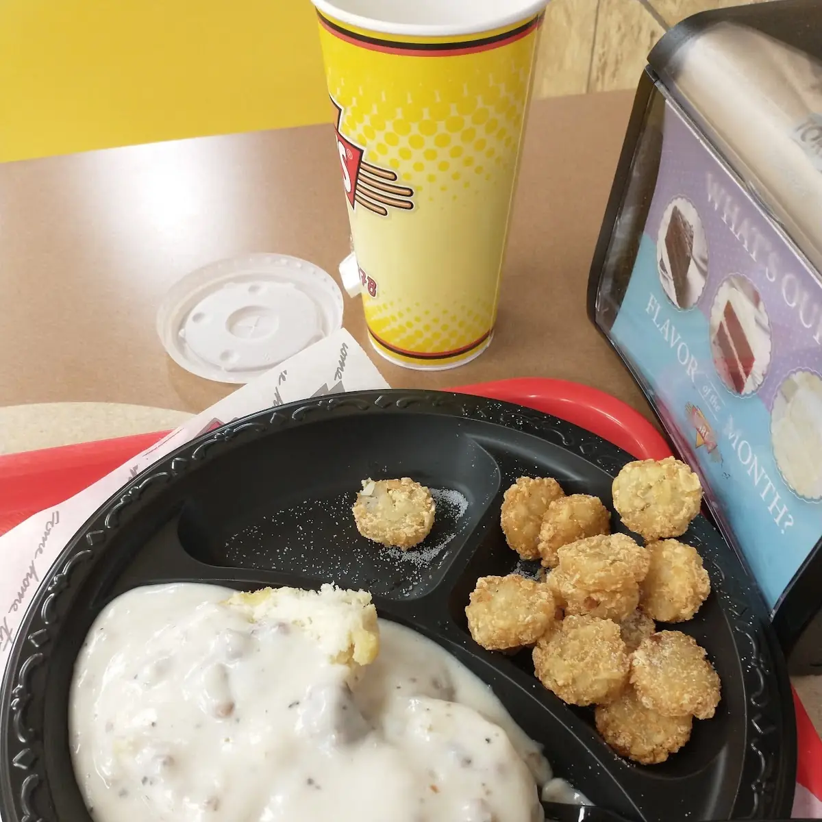 Sausage Gravy Biscuit Combo