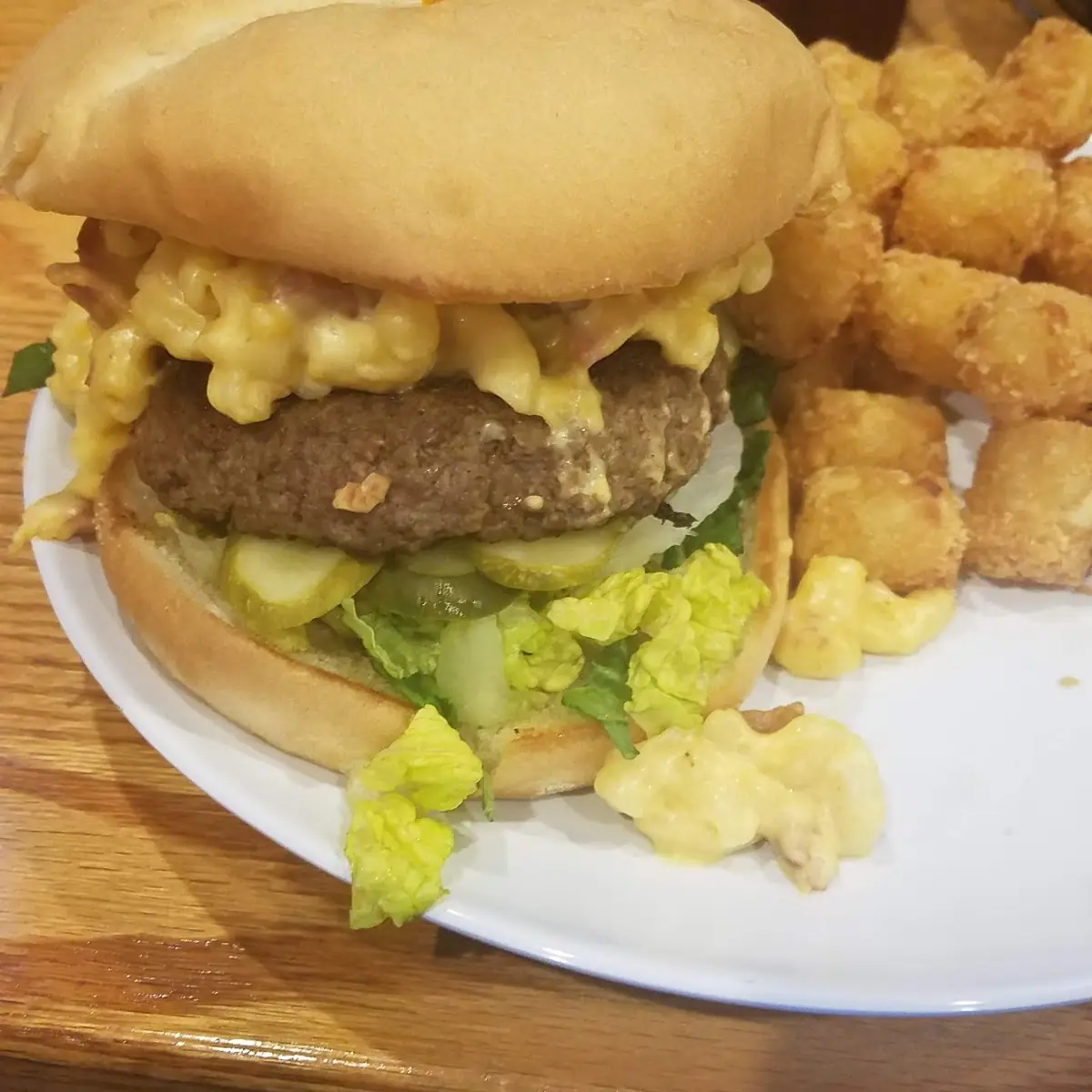 Mac and Cheese Burger