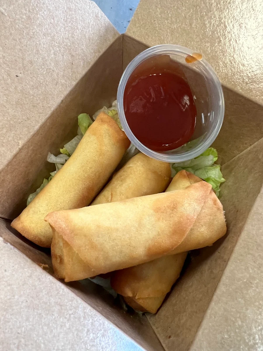 Fried Veggie Egg Rolls 4pc