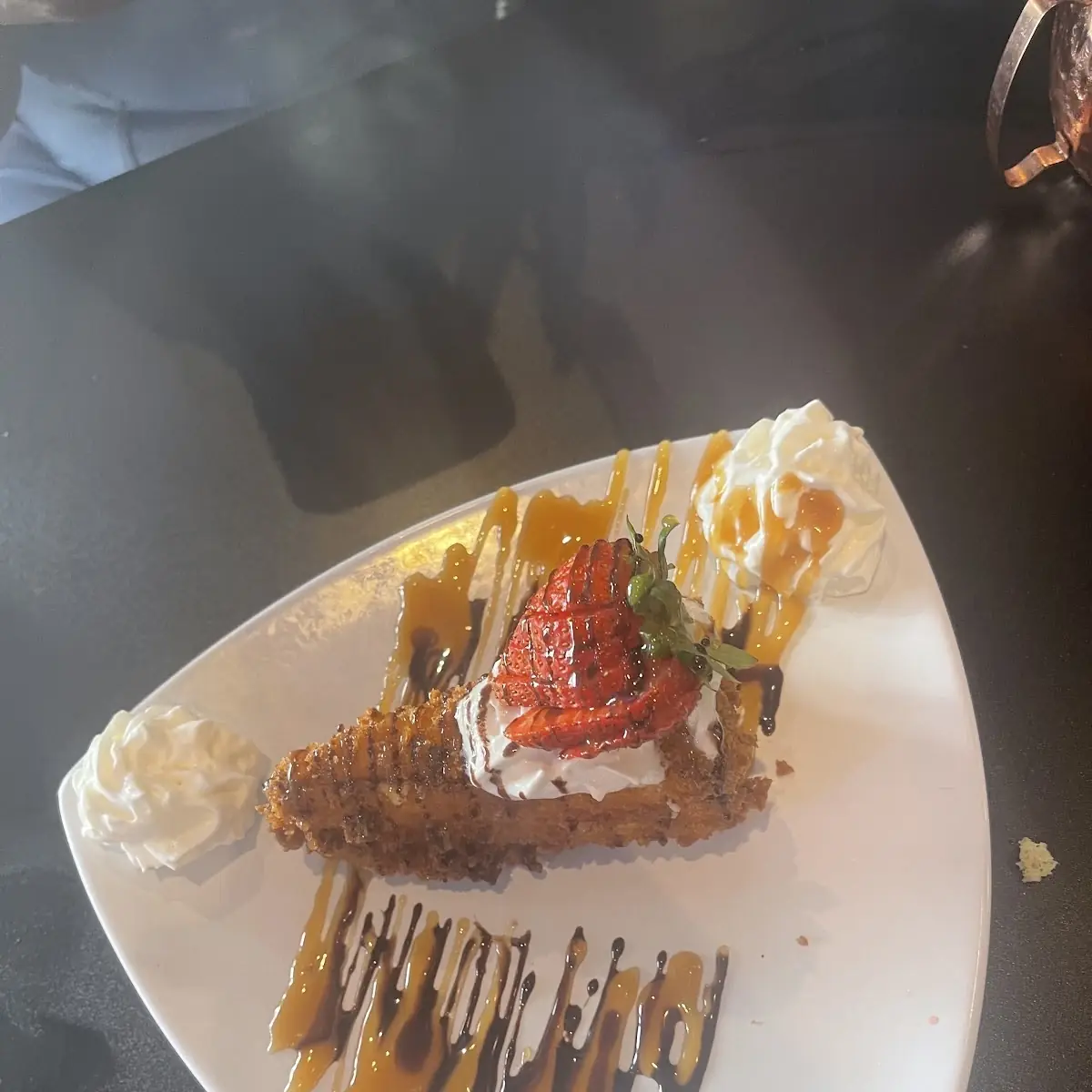 Fried Cheesecake Slice