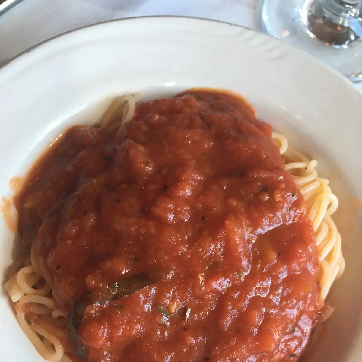 Spaghetti Tomato Sauce