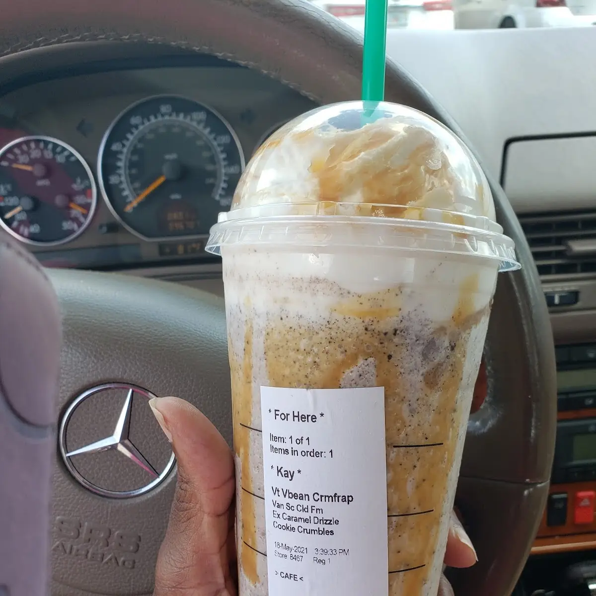 VB Caramel Frappe
