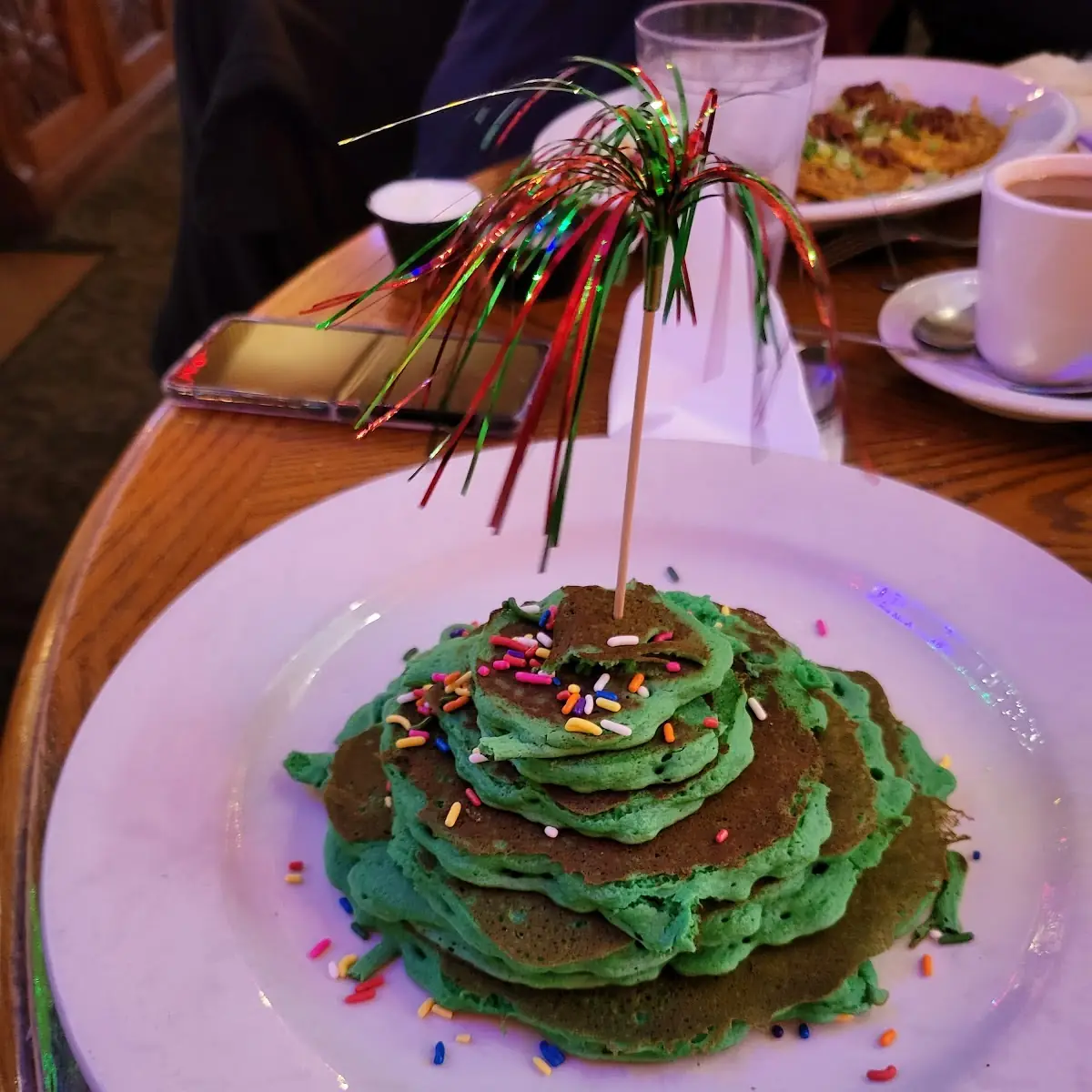 Christmas Tree Pancakes