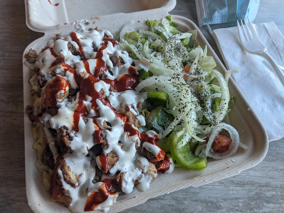 Chicken Shawarma with Rice
