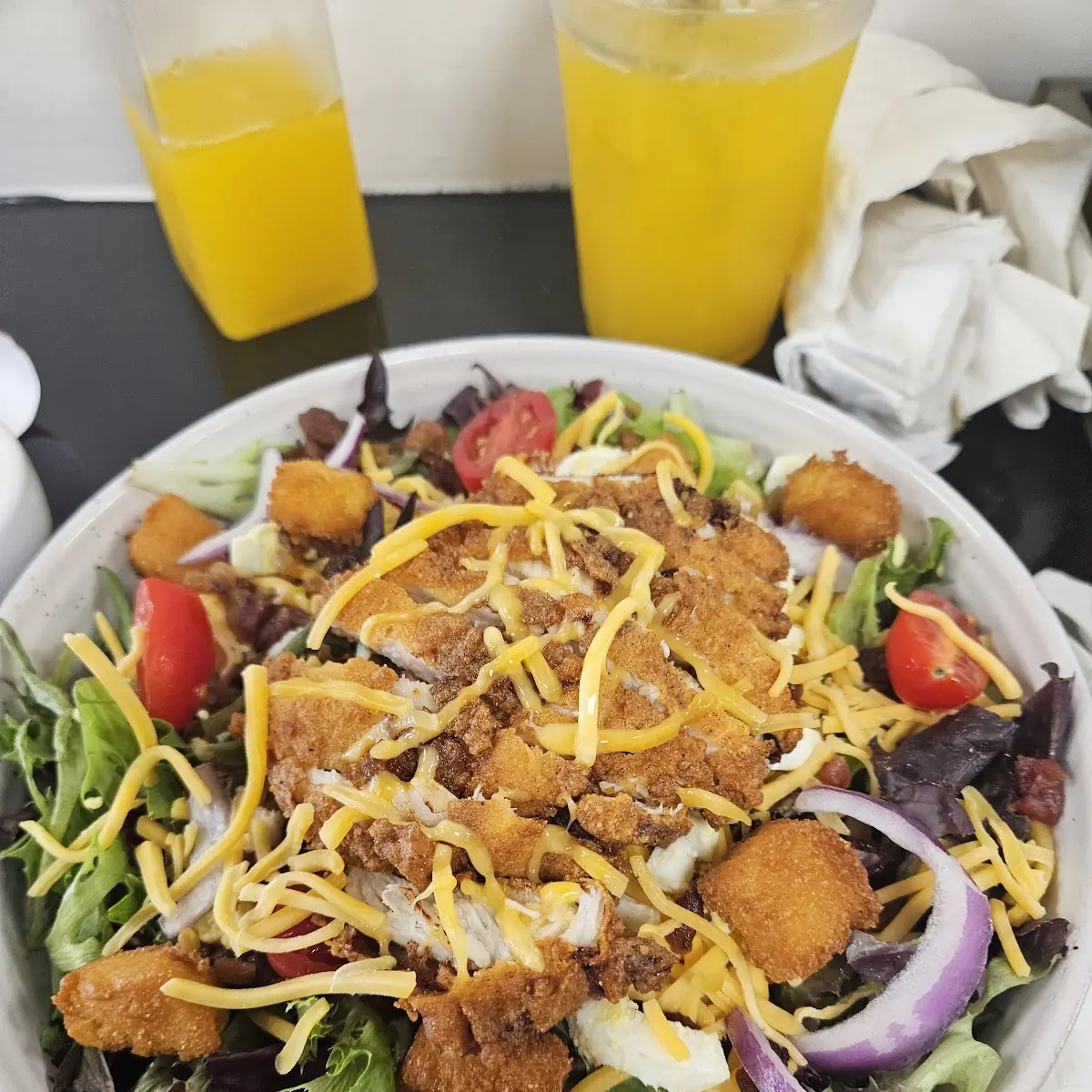 Southern Fried Chicken Salad