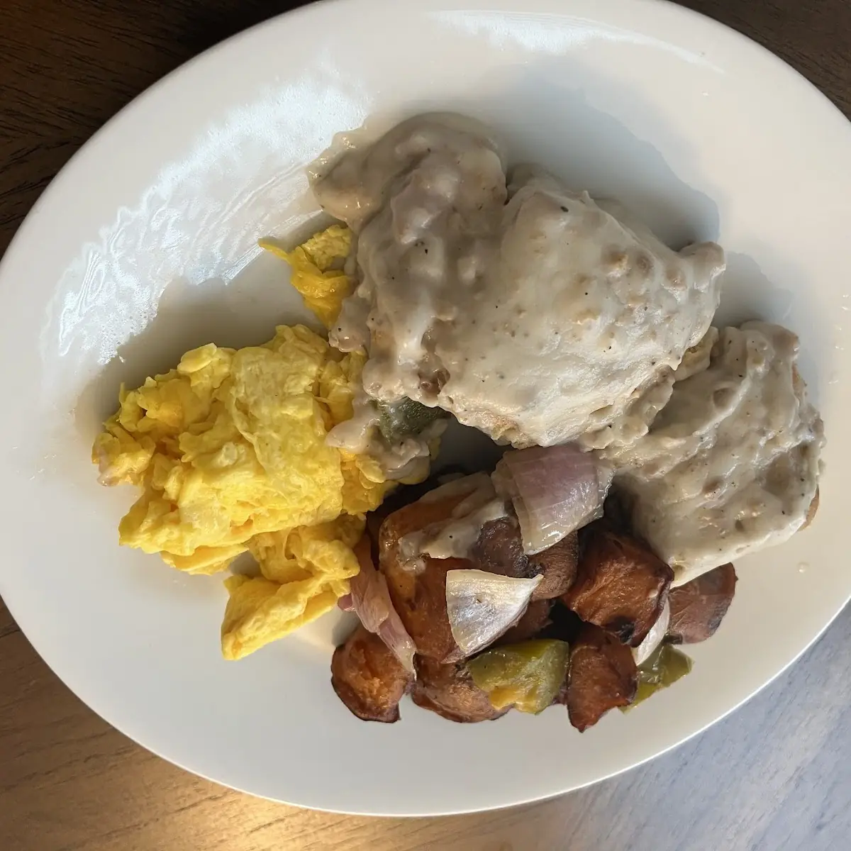 Biscuits and Sausage Gravy