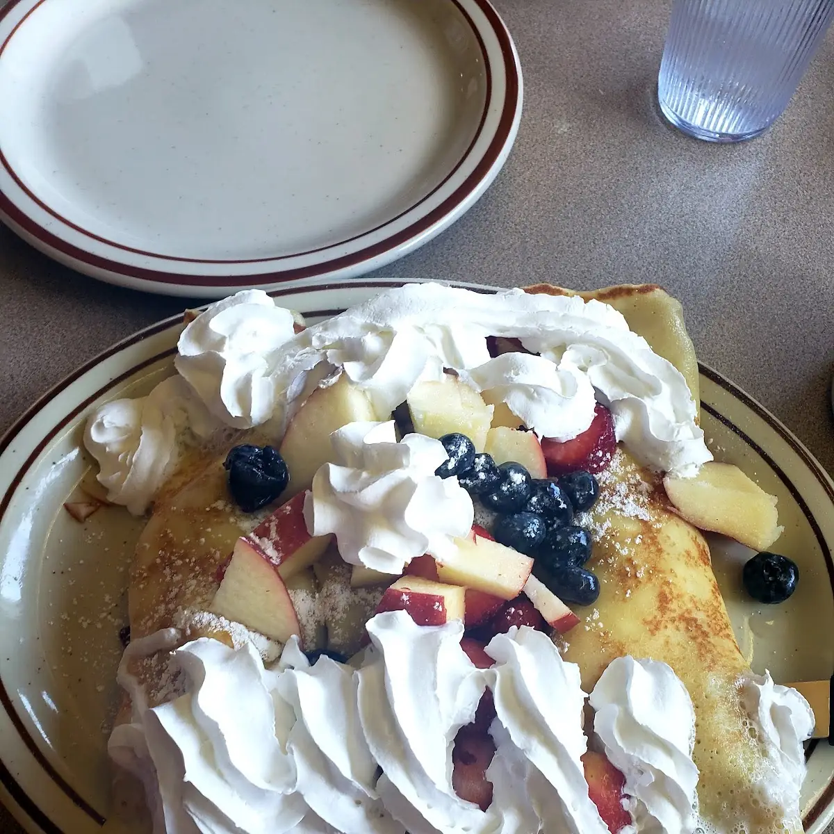 Fresh Fruit Crepes