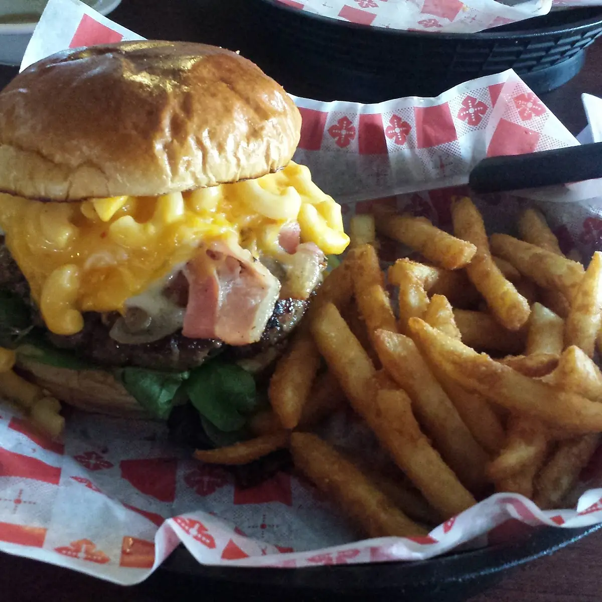 Mac and Cheese Burger