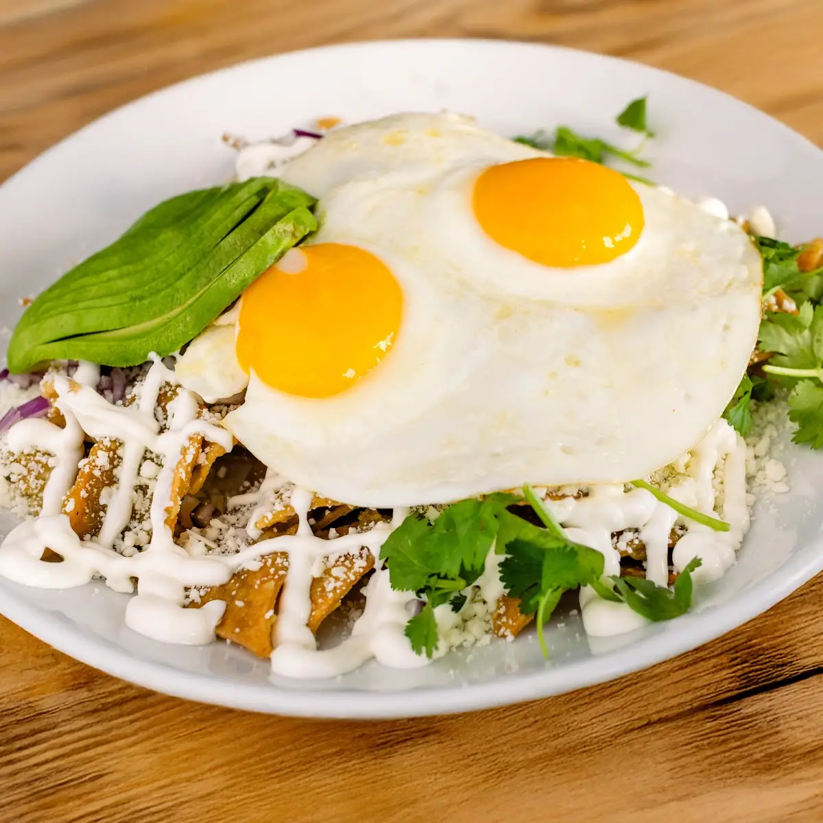 Homestyle Chilaquiles Plate