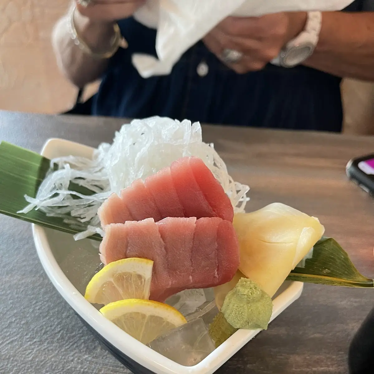 Tuna Sashimi Salad