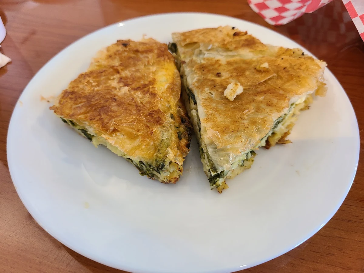 Spanakopita Plate