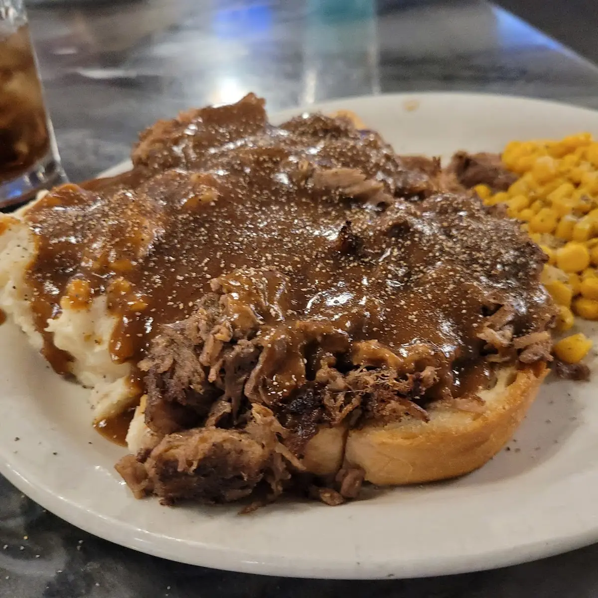 Hot Beef Sandwich