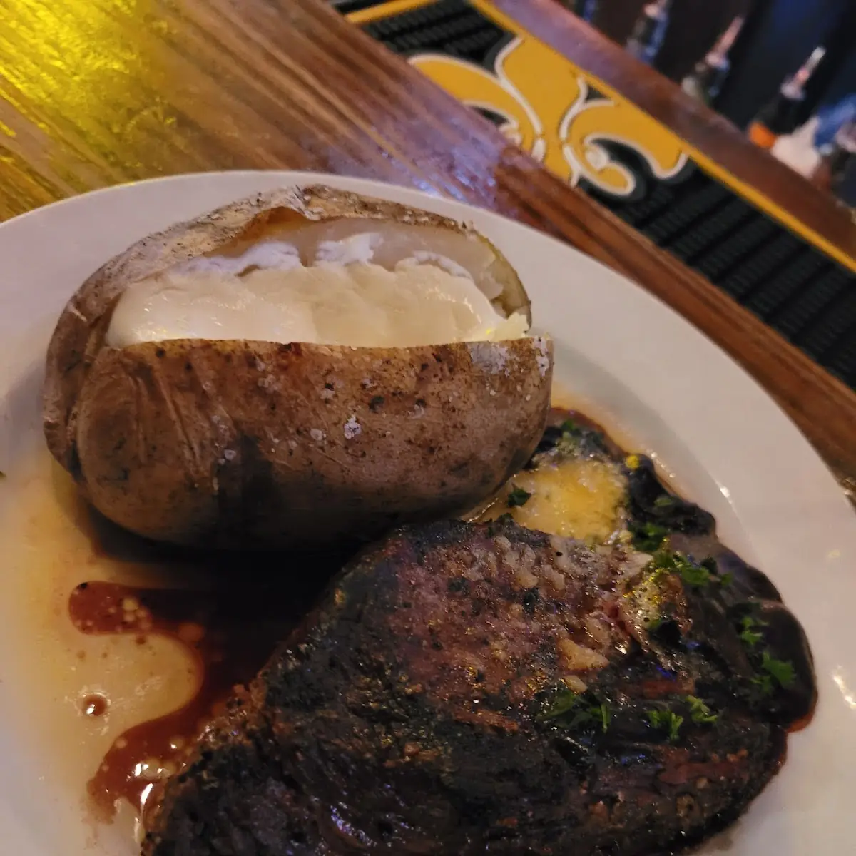 Steak & Baked Potato