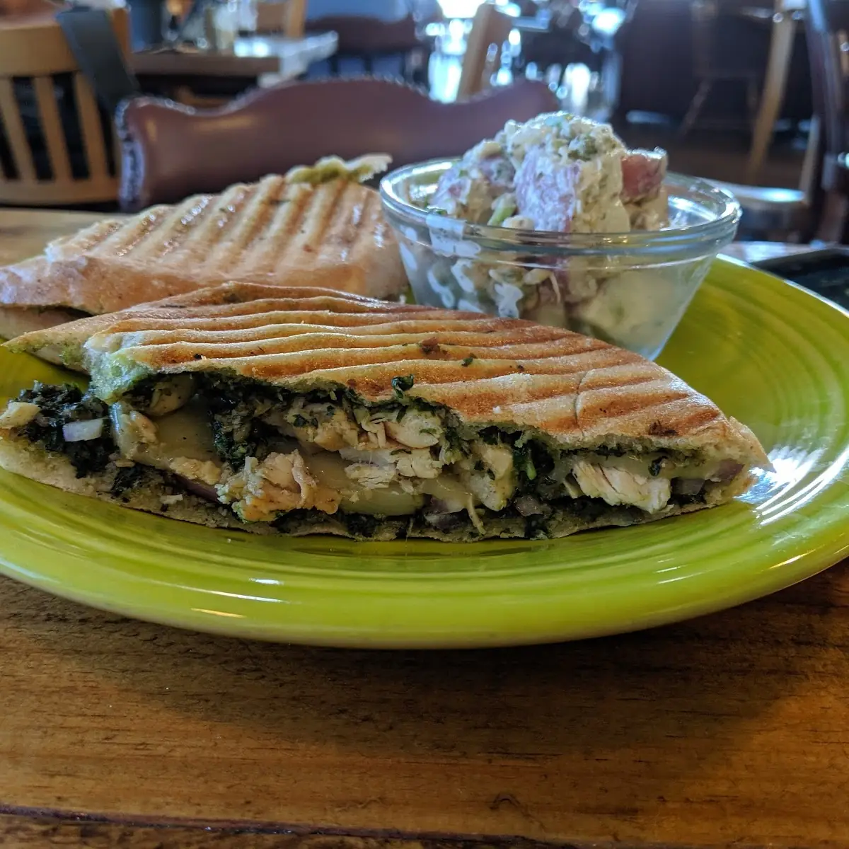 Chicken Pesto Panini