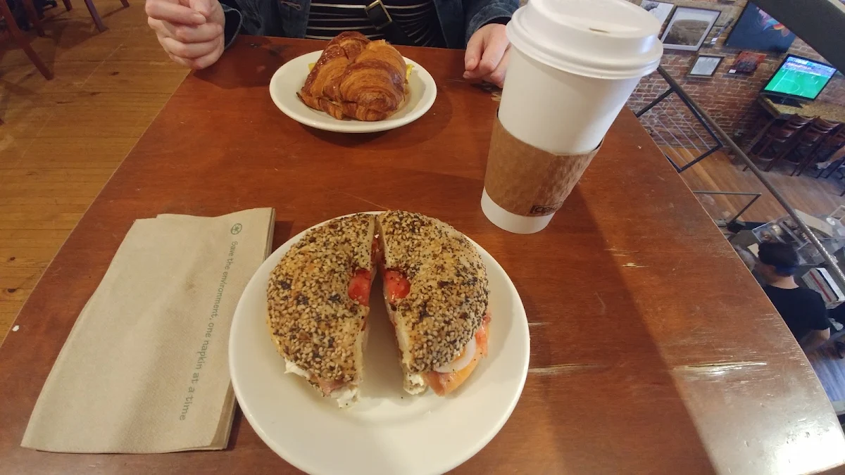 Salmon Everything Bagel with Cream Cheese