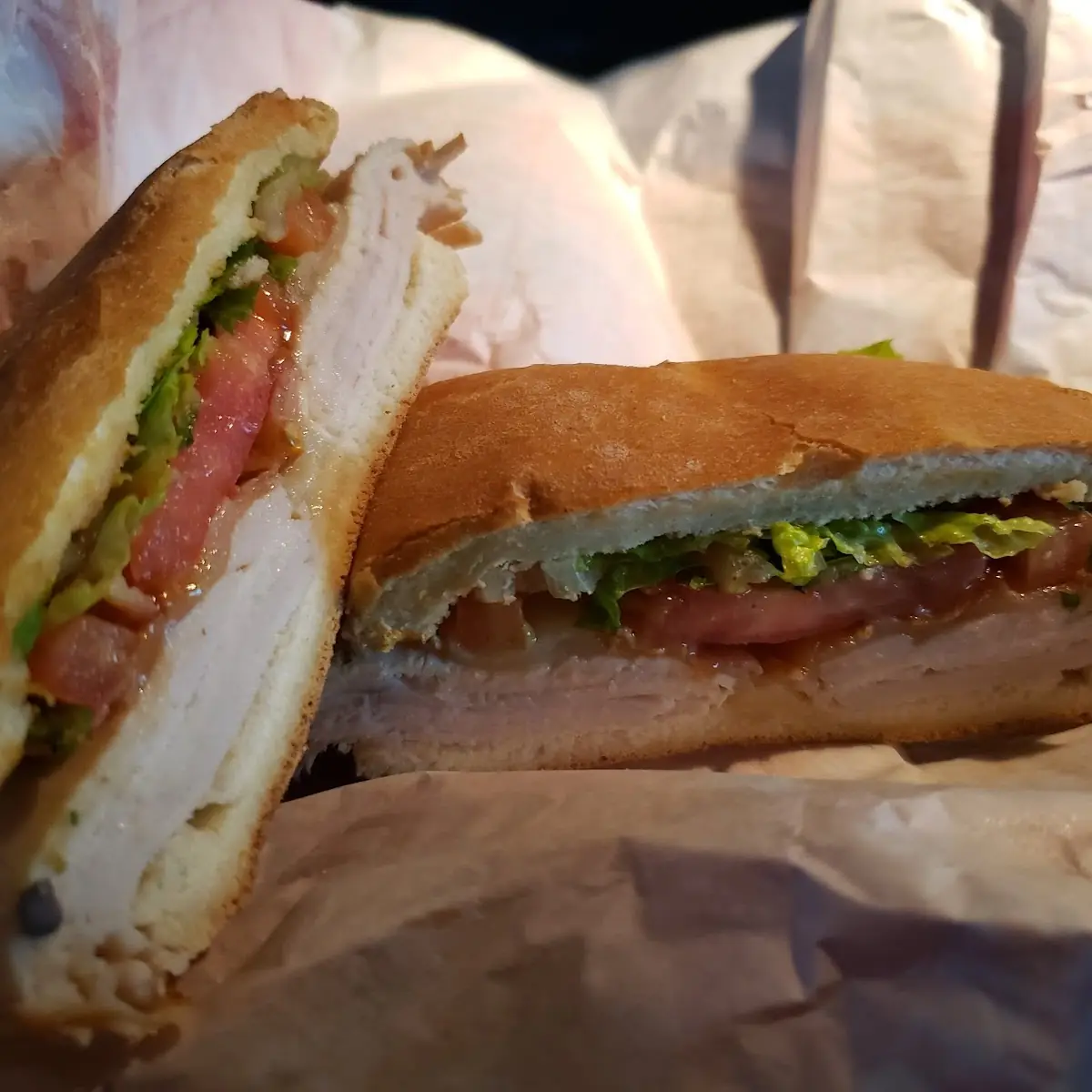 Turkey Bacon Ranch Sandwich