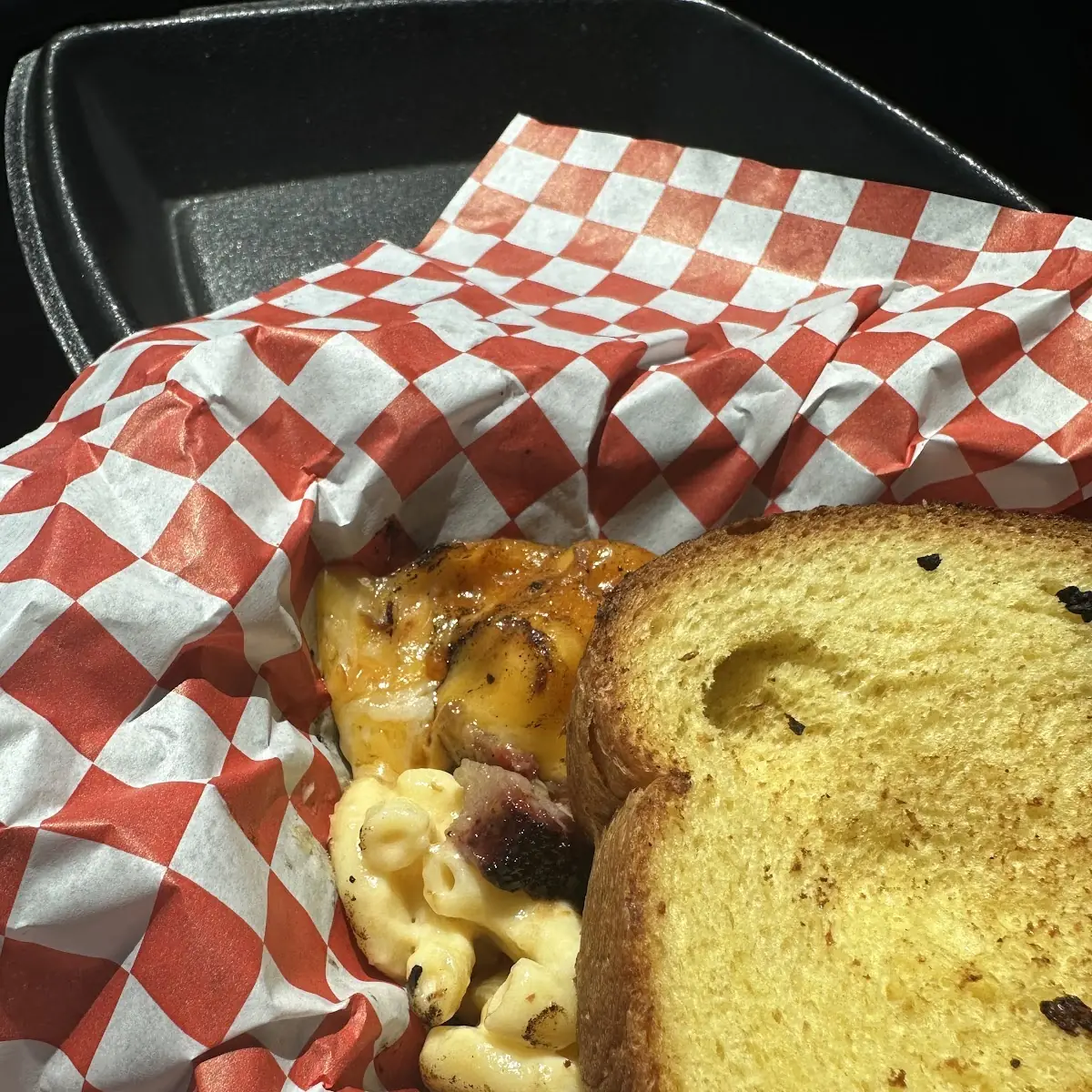 Grill Cheese with Brisket