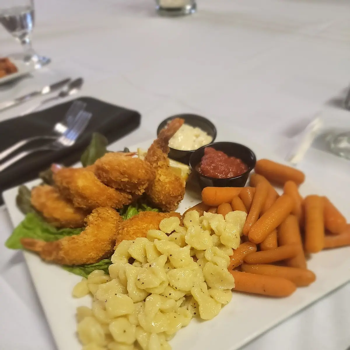 Fried Shrimp and S