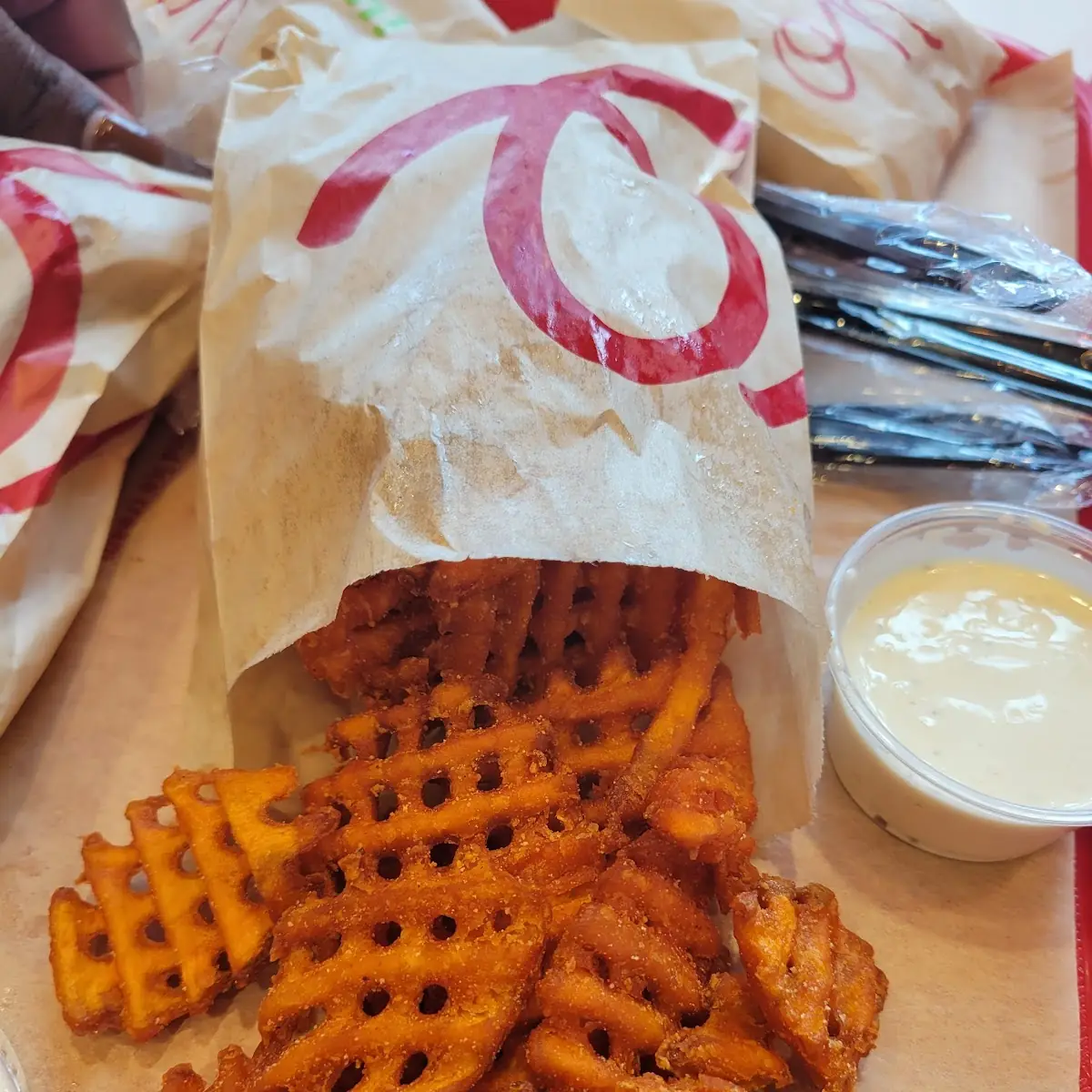 Sweet Potato Waffle Fries