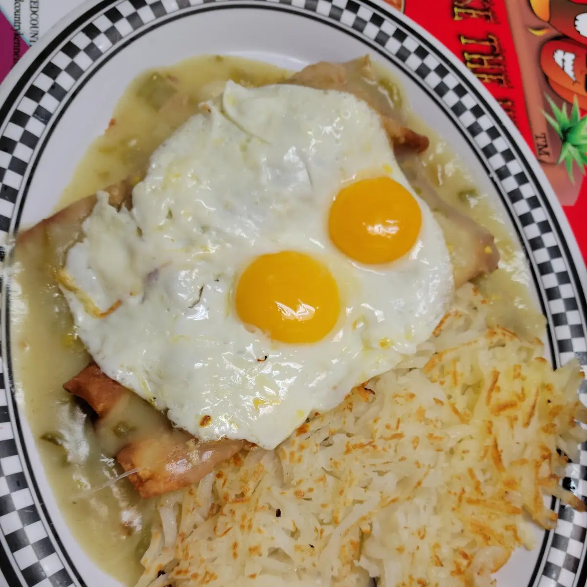 Little Pony Bacon Scrambled Eggs Hash Browns