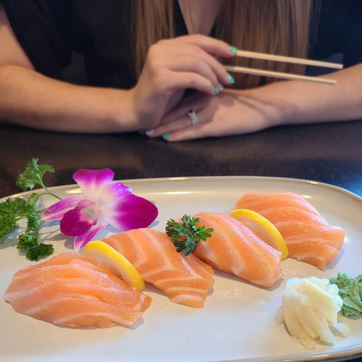 Salmon Sashimi
