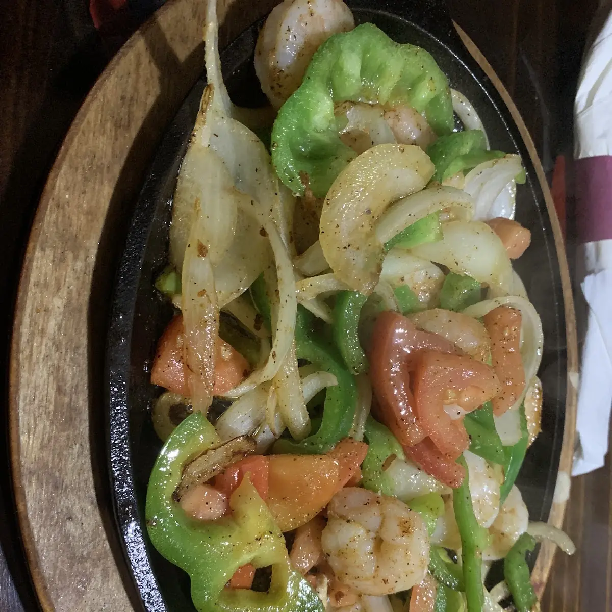 Shrimp Fajitas