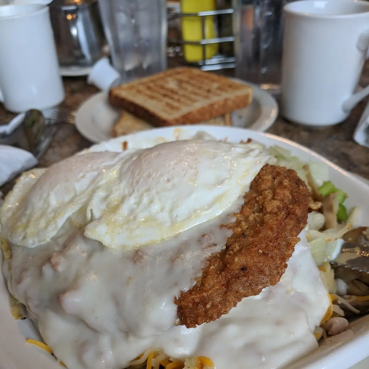 Country Fried Steak Skillet