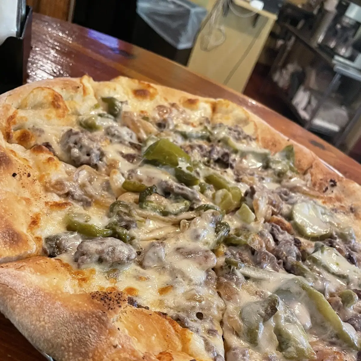 Medium Cheese Steak Pizza